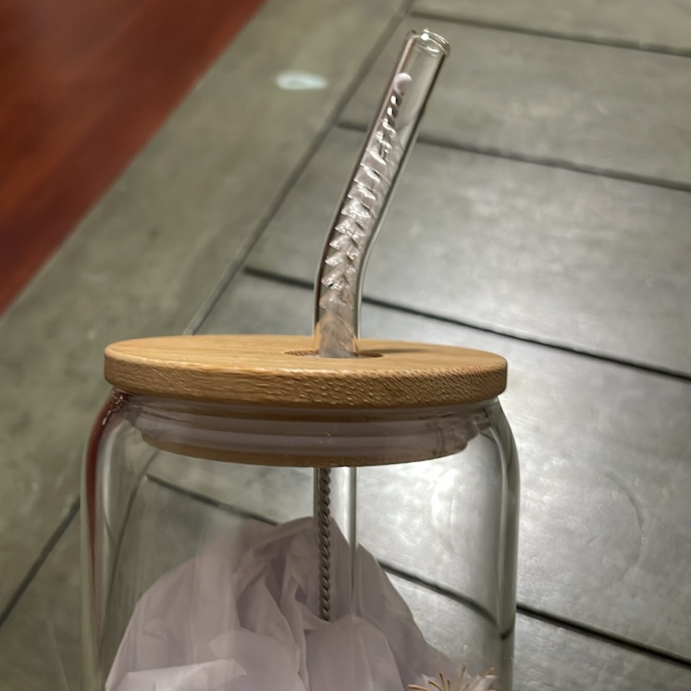 Glass cup - Picture 2 of 2